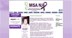 Desktop Screenshot of msanj.org