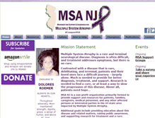 Tablet Screenshot of msanj.org